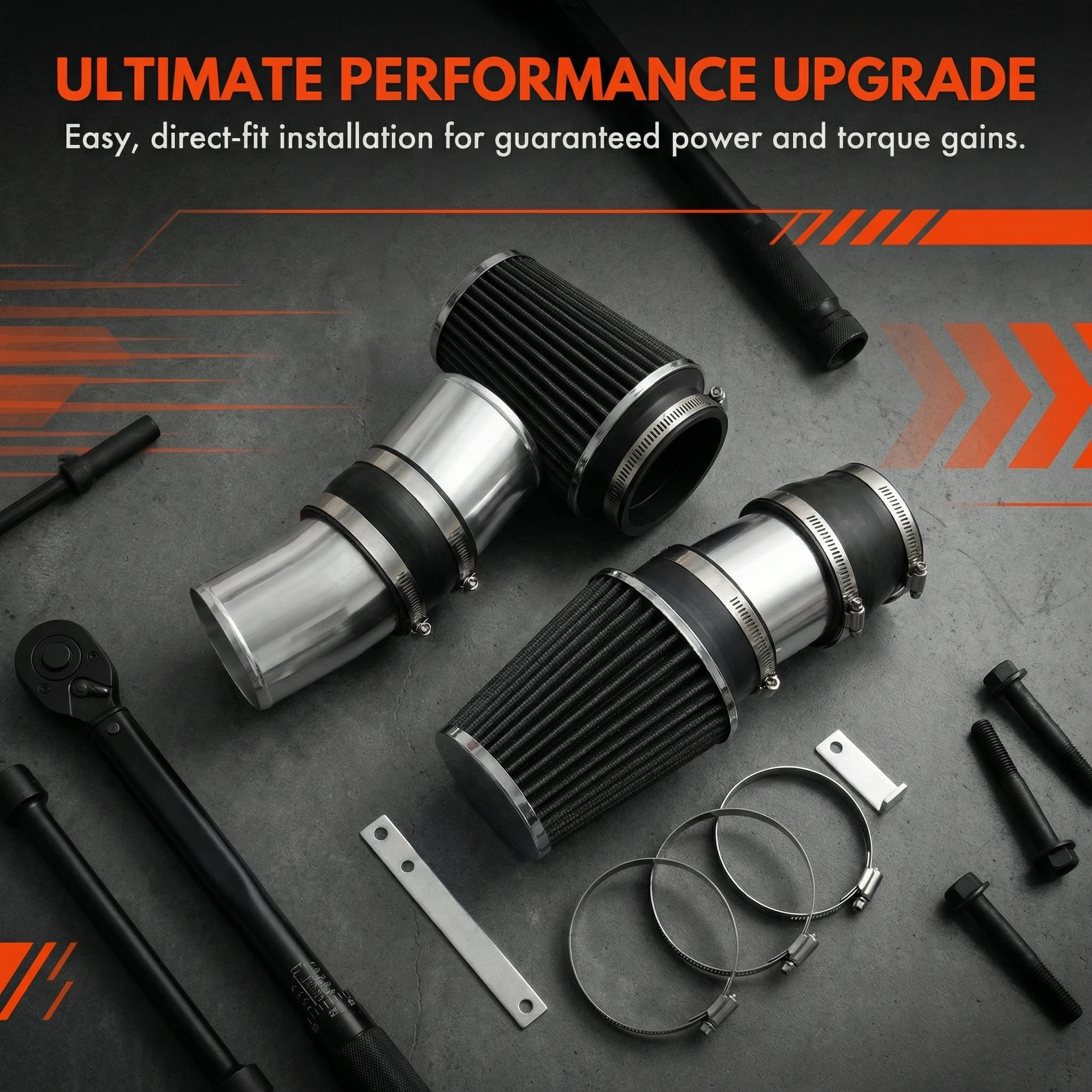 Air Intake Filter Kit - Short Ram Version for M - Benz C350 Sedan Equipped with 3.5L V6 Engine and C300 from 2008 to 2012
Air Intake Filter Kit - Short Ram Version for M - Benz C350 Sedan Equipped with 3.5L V6 Engine and C300 from 2008 to 2012