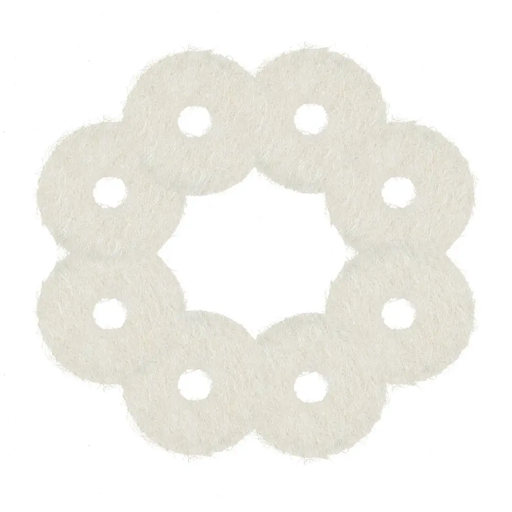 90 Pcs Wool Piano Washer Felt Small Ring White Keyboard Component Tuning Accessories Leveling Keys Anti Noise Restoration Piano
90 Pcs Wool Piano Washer Felt Small Ring White Keyboard Component Tuning Accessories Leveling Keys Anti Noise Restoration Piano