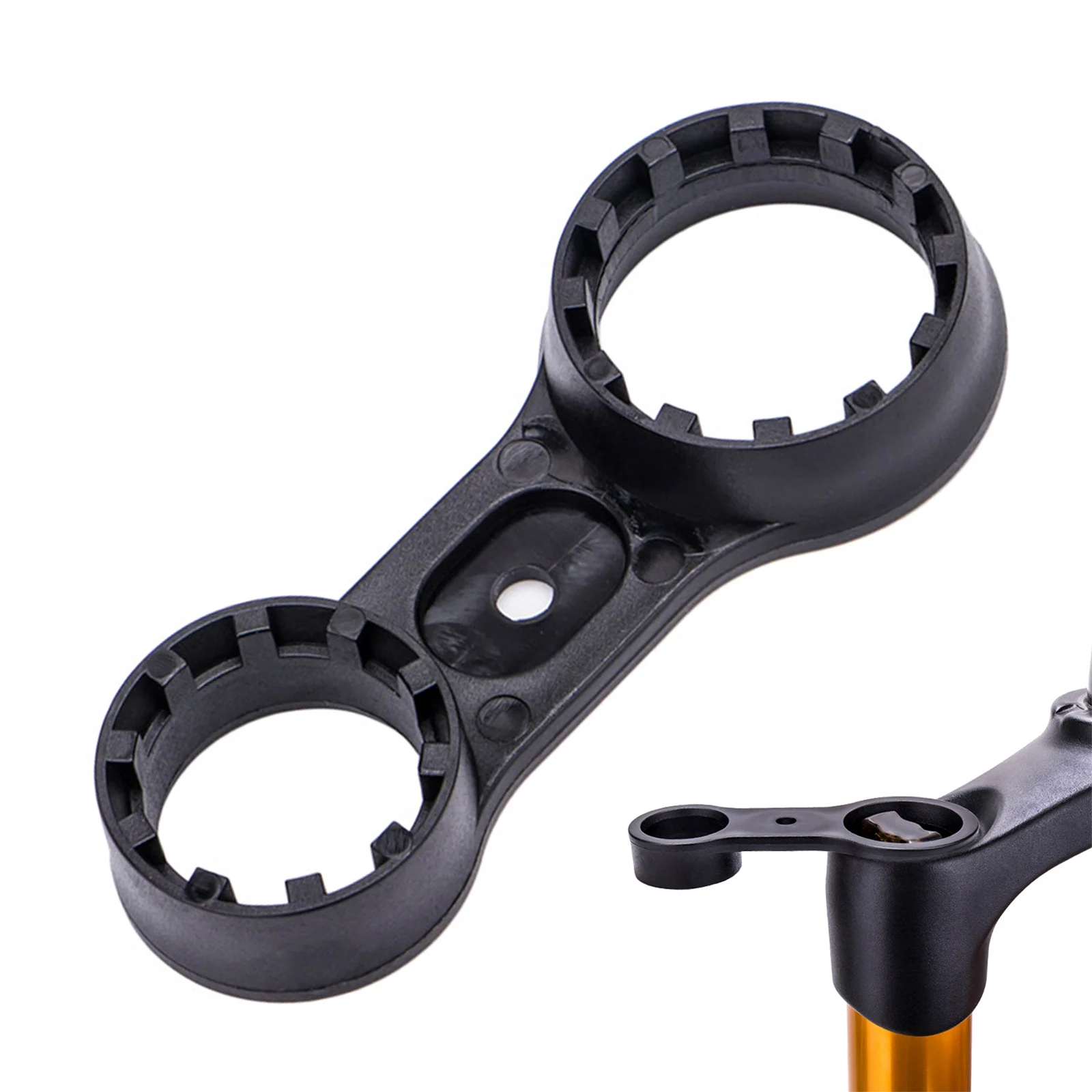 High Quality Practical Wrench Cap Wrench Front Fork Cap MTB Bike ABS Material For XCR/XCT/XCM/RST Bicycle Parts
High Quality Practical Wrench Cap Wrench Front Fork Cap MTB Bike ABS Material For XCR/XCT/XCM/RST Bicycle Parts