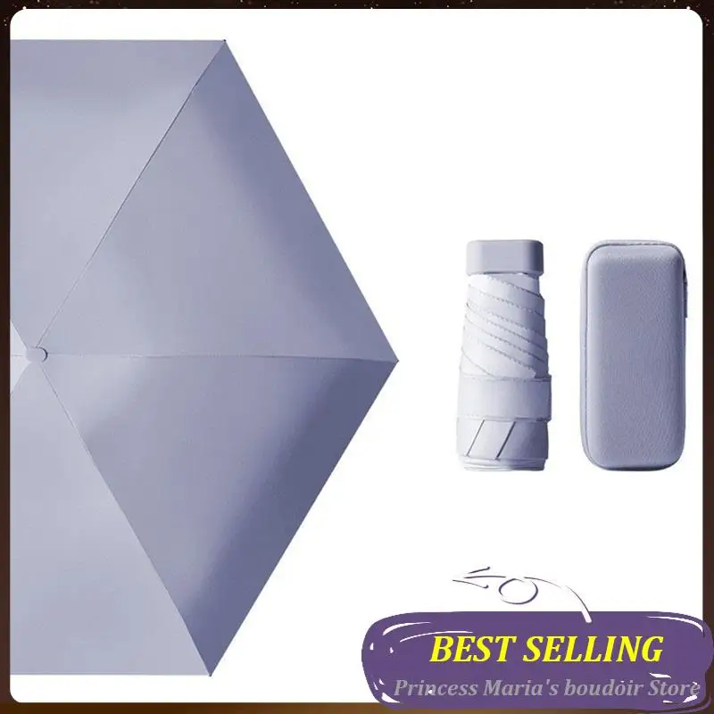 AB30-Six-Fold Card Umbrella Portable Pocket Capsule Umbrella Dual-Purpose Anti-Ultraviolet Sunscreen Umbrella
AB30-Six-Fold Card Umbrella Portable Pocket Capsule Umbrella Dual-Purpose Anti-Ultraviolet Sunscreen Umbrella