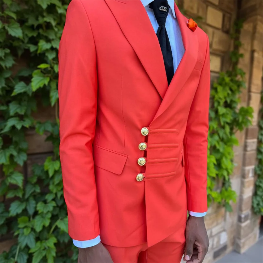 Single Breasted Suits for Men Slim Fit 2 Pieces Suit Set Wedding Groom Tuxedo Custom Italian Fashion Style Jacket with Pants
Single Breasted Suits for Men Slim Fit 2 Pieces Suit Set Wedding Groom Tuxedo Custom Italian Fashion Style Jacket with Pants