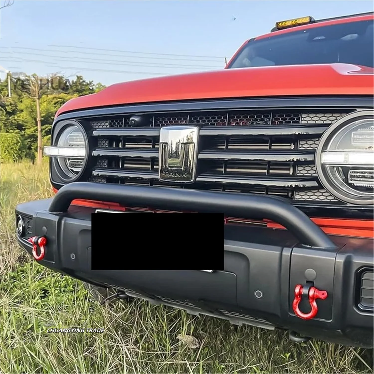 2022-2023 Great Wall Tank 300 Customized Front Bumper Cowherd style Collision Avoidance Multiple Modified Accessories
2022-2023 Great Wall Tank 300 Customized Front Bumper Cowherd style Collision Avoidance Multiple Modified Accessories