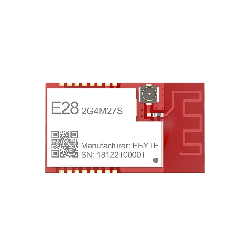 SX1281 Wireless LoRa 2.4GHz RF Transceiver 27dBm E28-2G4M27S SPI BLE Transmitter Receiver DIY Logical Module Smart Home IoT
SX1281 Wireless LoRa 2.4GHz RF Transceiver 27dBm E28-2G4M27S SPI BLE Transmitter Receiver DIY Logical Module Smart Home IoT