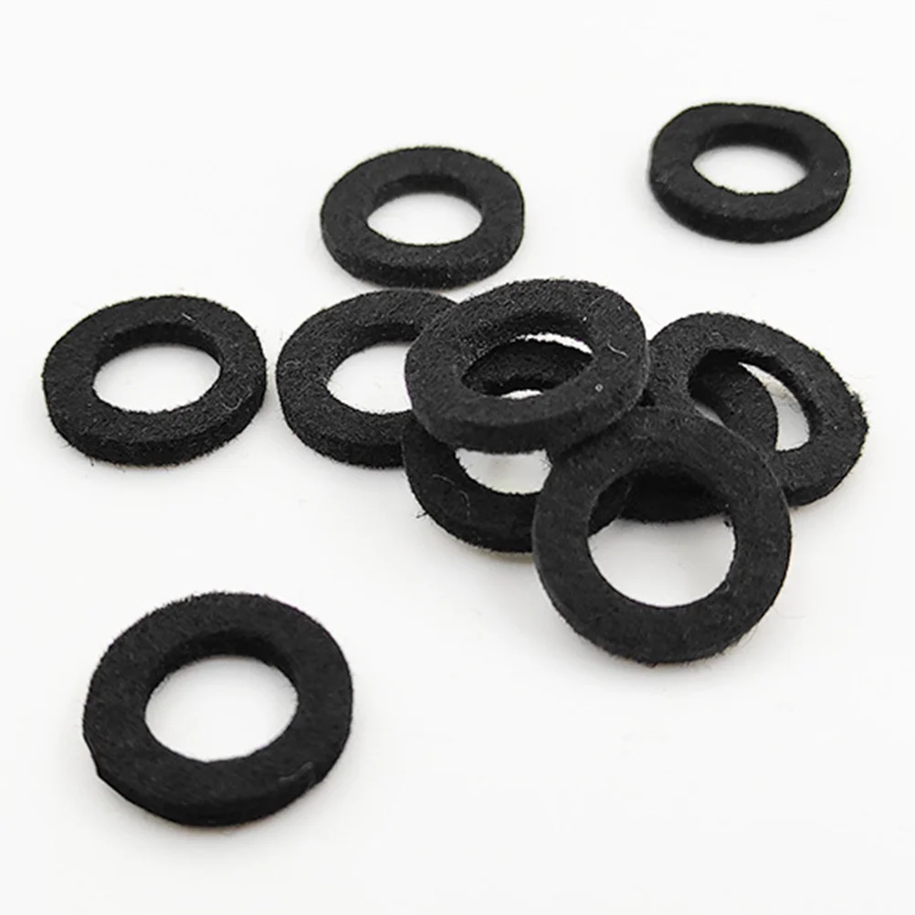 10Pcs Trumpet Felt Washers Key Protection Accessory Lightweight Design Musical Instrument Mat Trumpet Felt Washer
10Pcs Trumpet Felt Washers Key Protection Accessory Lightweight Design Musical Instrument Mat Trumpet Felt Washer