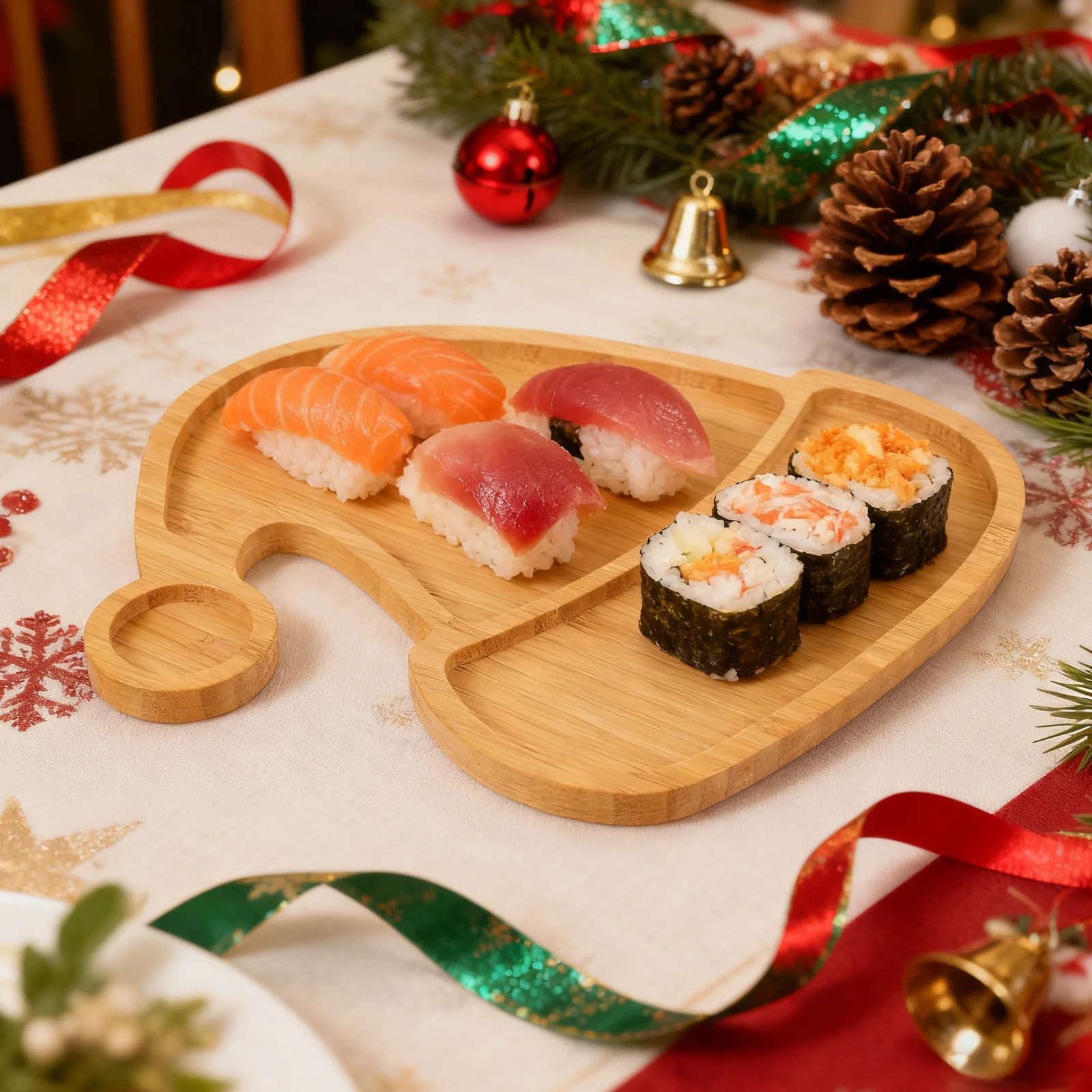 Christmas Cartoon Snack Plate Small Wood Tray Fruit Candy Display Serving Board For Home Party Xmas Hat Dessert Platter
Christmas Cartoon Snack Plate Small Wood Tray Fruit Candy Display Serving Board For Home Party Xmas Hat Dessert Platter