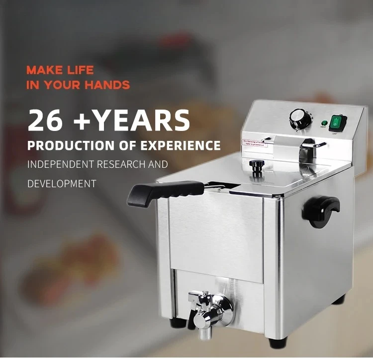 52L Large Capacity Professional Free Standing Commercial Electric Deep Fryers Stainless Steel Electric Deep Fryer
52L Large Capacity Professional Free Standing Commercial Electric Deep Fryers Stainless Steel Electric Deep Fryer