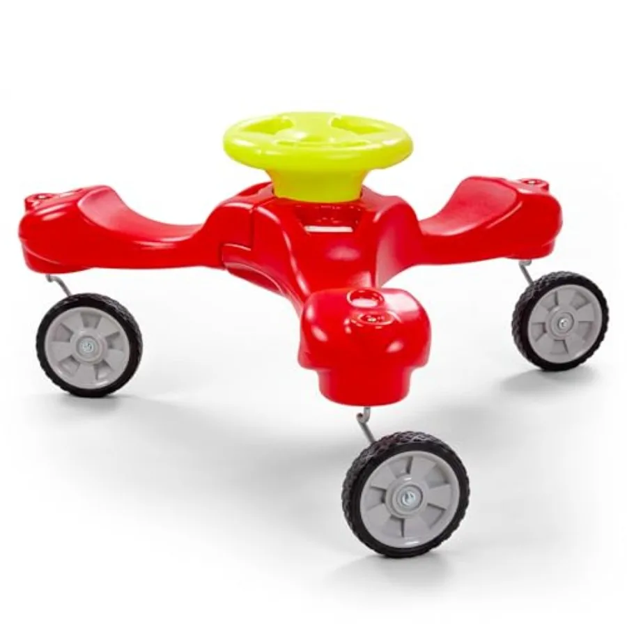 Red Ride-On Trike Toy for Ages 1.5-5 32 x 32 x 19.5 Swivel Caster Wheels Accommodates Up to 3 Boomerang Bike
Red Ride-On Trike Toy for Ages 1.5-5 32 x 32 x 19.5 Swivel Caster Wheels Accommodates Up to 3 Boomerang Bike