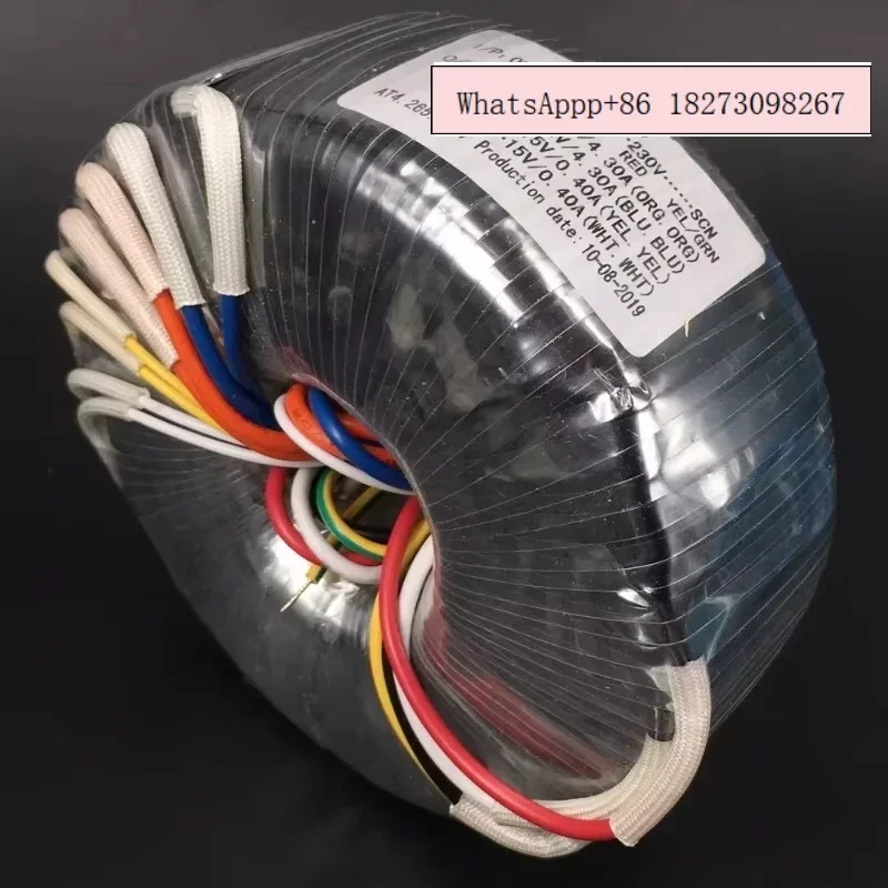 200W dual 22V+dual 15V toroidal power transformer 115-230V oxygen free copper wire toroidal audio transformer
200W dual 22V+dual 15V toroidal power transformer 115-230V oxygen free copper wire toroidal audio transformer