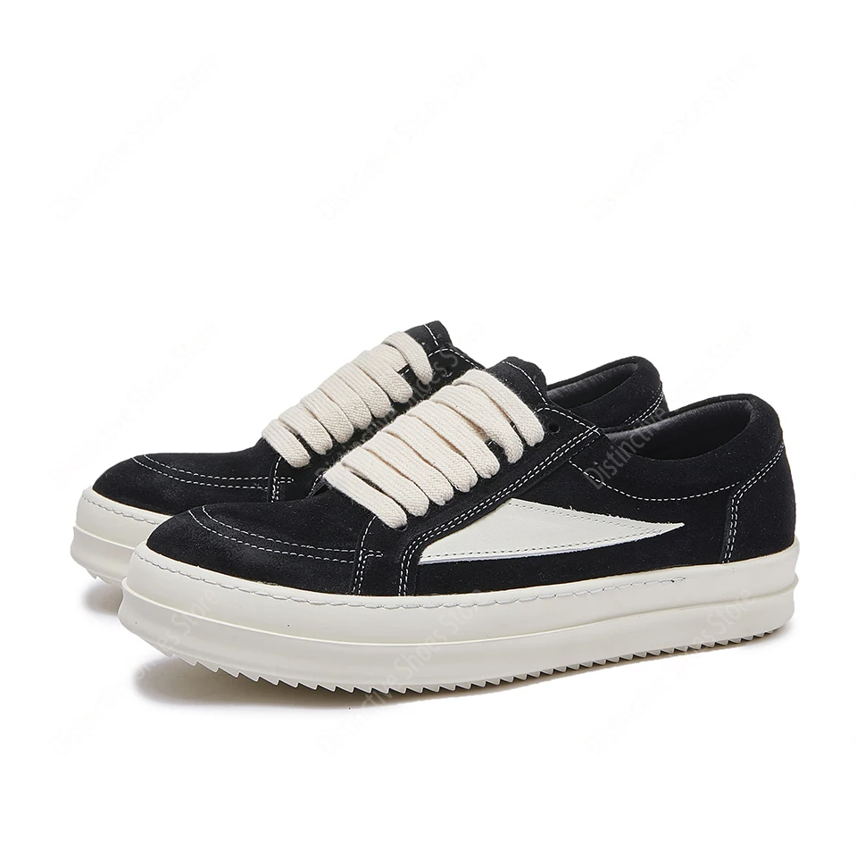 Brand Casual Low Top Black Suede Men Shoes Designer Quality Retro Fashion Summer-Winter Platform Flat Women Sneakers
Brand Casual Low Top Black Suede Men Shoes Designer Quality Retro Fashion Summer-Winter Platform Flat Women Sneakers
