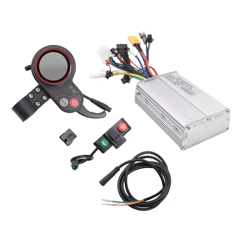 NEW HOT In Stock-48V 25A Electric Scooter Controller Dashboard Kit With TF-100 Display+Switch Button For KUGOO Electric Scoot
NEW HOT In Stock-48V 25A Electric Scooter Controller Dashboard Kit With TF-100 Display+Switch Button For KUGOO Electric Scoot