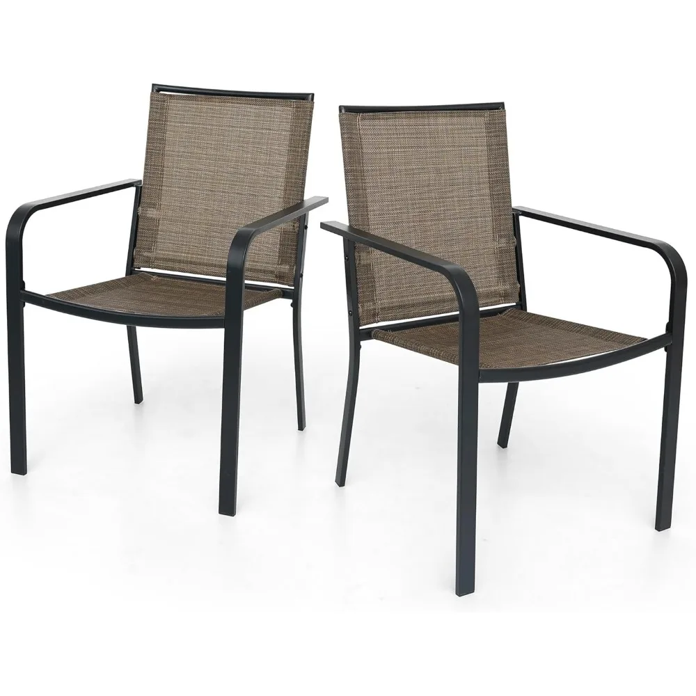 Набор из 2 обеденных стульев для патио из текстильной сетчатой ткани, экономия места на открытом воздухе, газонные стулья для крыльца, сада, заднего двора, у бассейна Sli
Набор из 2 обеденных стульев для патио из текстильной сетчатой ткани, экономия места на открытом воздухе, газонные стулья для крыльца, сада, заднего двора, у бассейна Sli