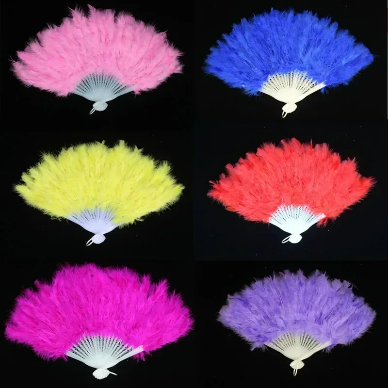 1pcs Soft Fluffy Lady Burlesque Wedding Hand Fancy Dress Costume Dance Feather Fan Chinese Fan Folding Fan 
1pcs Soft Fluffy Lady Burlesque Wedding Hand Fancy Dress Costume Dance Feather Fan Chinese Fan Folding Fan