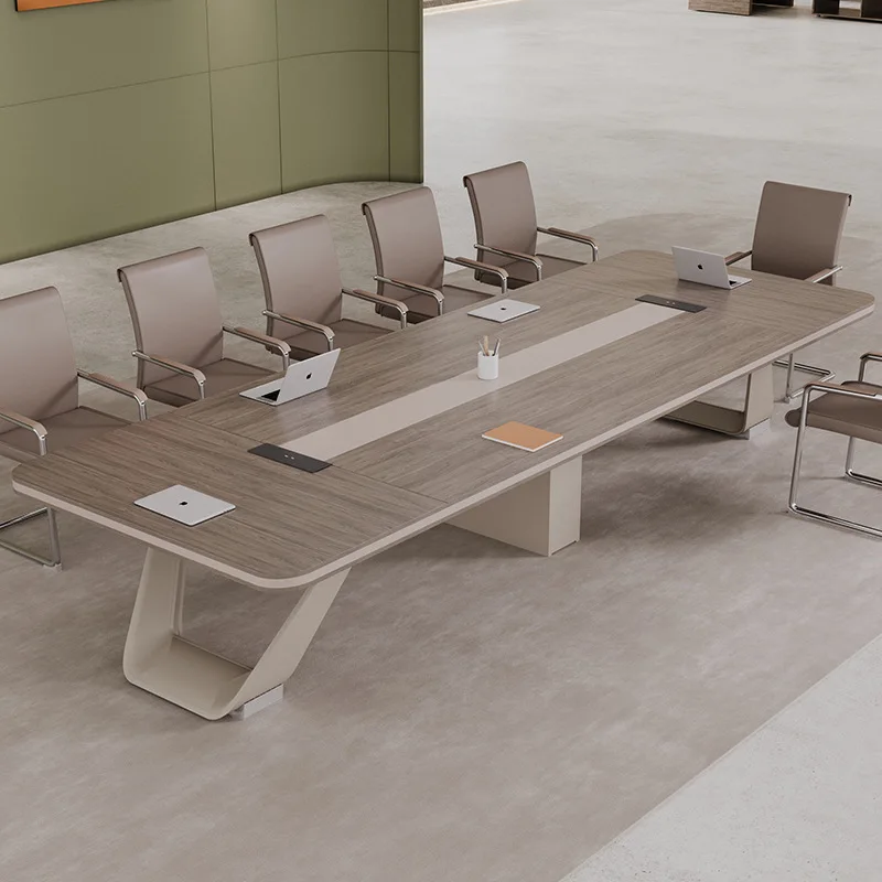Conference table training office furniture rectangular table large simple modern negotiation
Conference table training office furniture rectangular table large simple modern negotiation