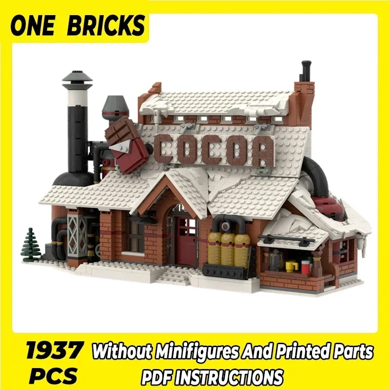 Street View Model Moc Building Bricks Winter Village Chocolate Factory Technology Blocks Gifts Christmas Toys DIY Sets Assembly
Street View Model Moc Building Bricks Winter Village Chocolate Factory Technology Blocks Gifts Christmas Toys DIY Sets Assembly