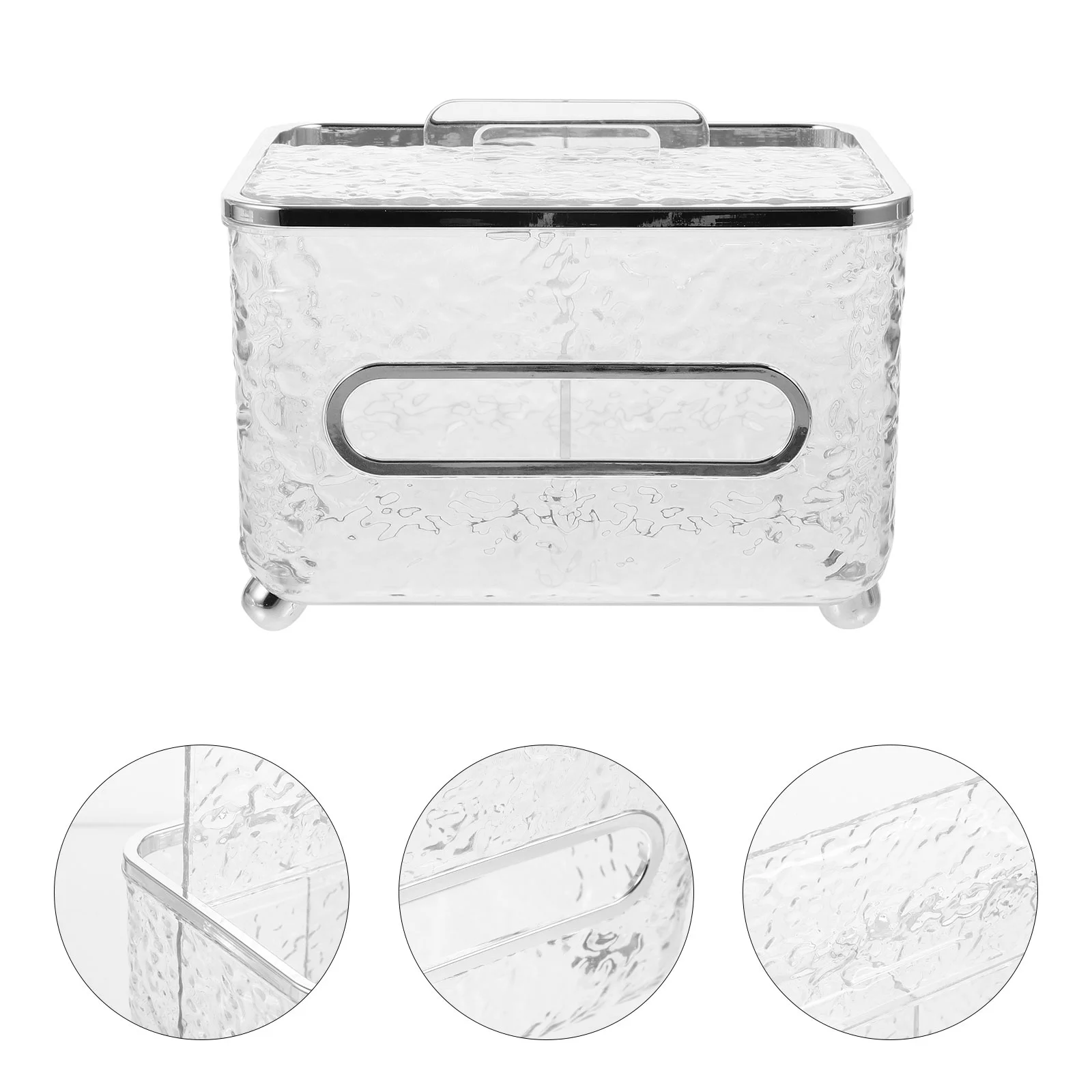 Tissue Box Sundries Organizer Car Napkin Storage Case Resin Desktop Holder Container
Tissue Box Sundries Organizer Car Napkin Storage Case Resin Desktop Holder Container