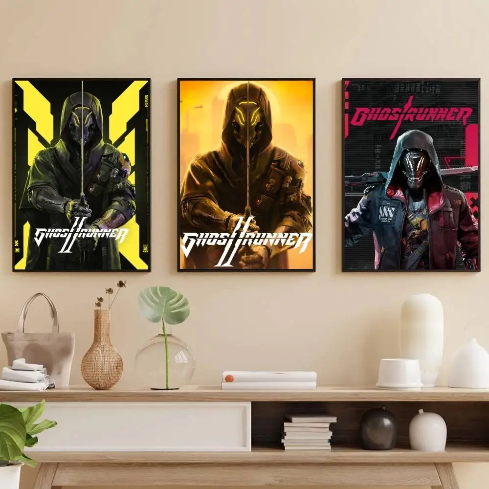 G-Ghostrunner 2 Poster Self-adhesive Art Waterproof Paper Sticker Coffee House Bar Room
G-Ghostrunner 2 Poster Self-adhesive Art Waterproof Paper Sticker Coffee House Bar Room