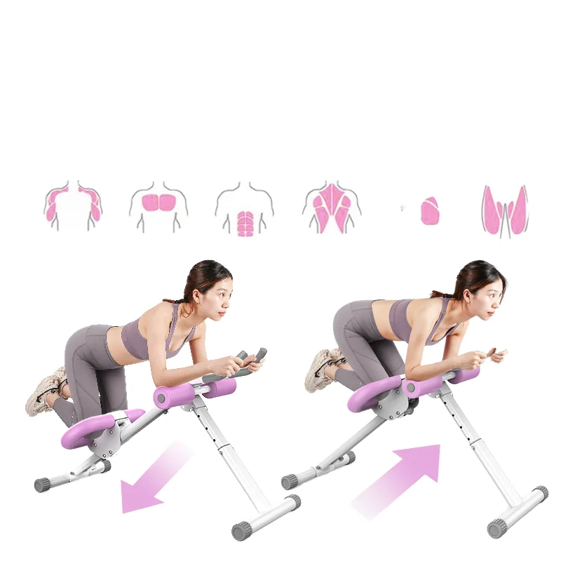 Multifunctional Height Adjustable Abs Crunch Machine Ab Workout Abdominal Exercises Machine 2025 
Multifunctional Height Adjustable Abs Crunch Machine Ab Workout Abdominal Exercises Machine 2025