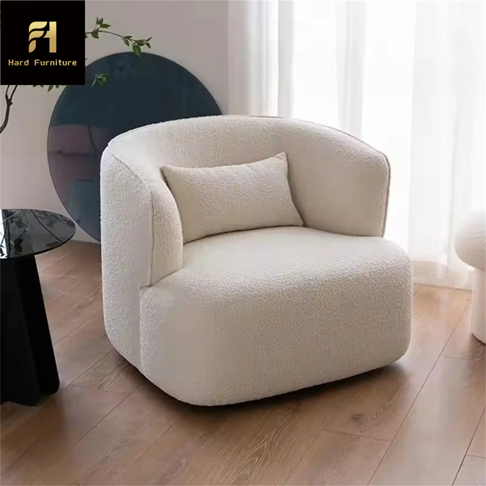 Modern Nordic Single Person Leisure Lazy Sofa Light Luxury Fabric Armrest Accent Chair for Home Furniture for Living Room
Modern Nordic Single Person Leisure Lazy Sofa Light Luxury Fabric Armrest Accent Chair for Home Furniture for Living Room