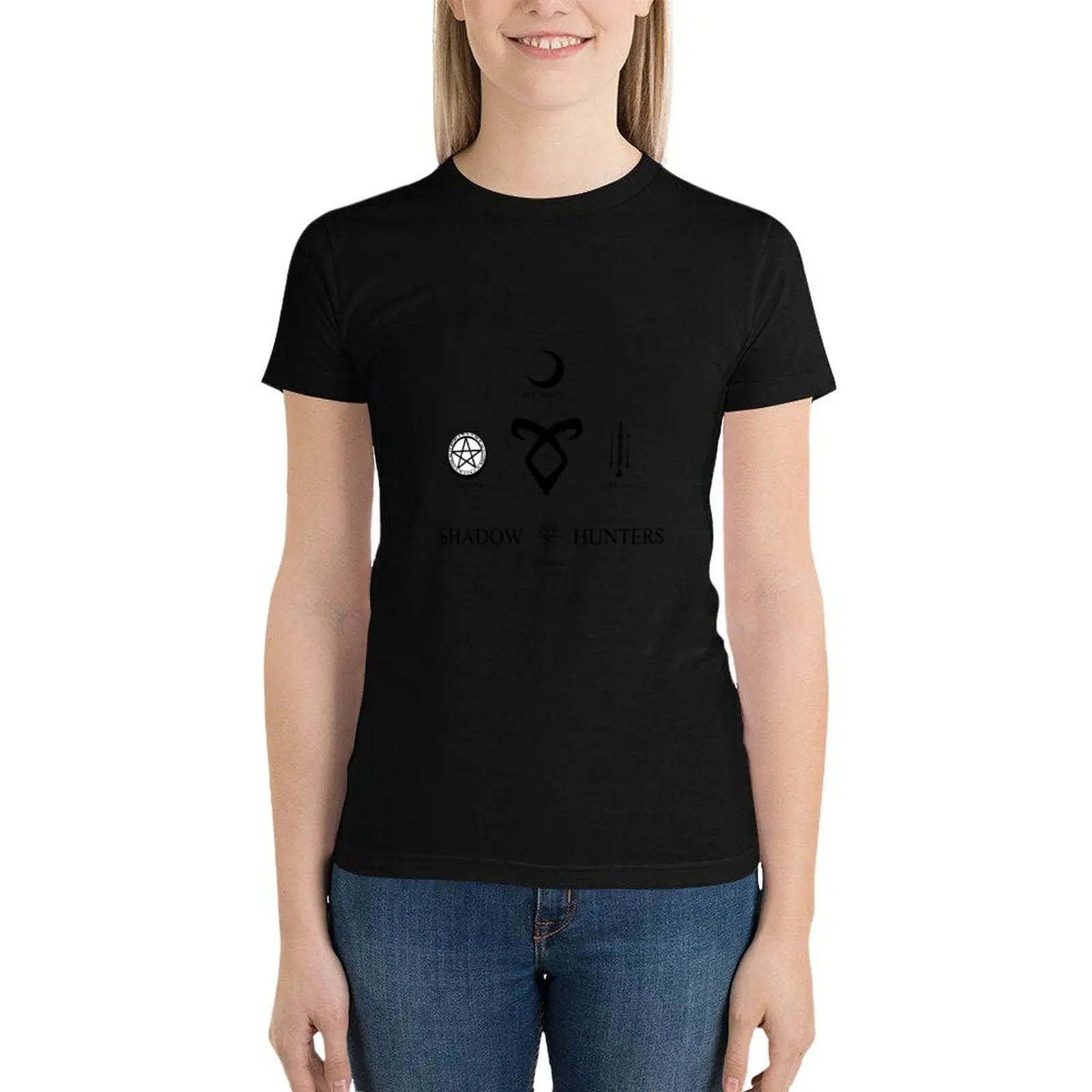 Shadowhunters species. T-Shirt Blouse kawaii clothes new edition t shirts for Women
Shadowhunters species. T-Shirt Blouse kawaii clothes new edition t shirts for Women