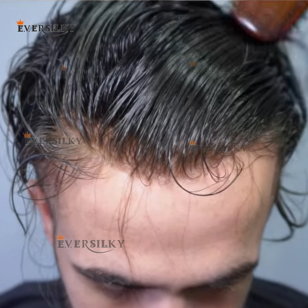 Super Natural Hairline Durable Thin Skin PU Men's Brown Blonde Black Human Hair Full Capillary Prosthesis Replacement Toupee Wig
Super Natural Hairline Durable Thin Skin PU Men's Brown Blonde Black Human Hair Full Capillary Prosthesis Replacement Toupee Wig