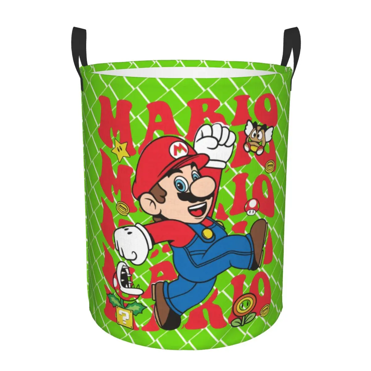 Anime Mario Cartoon Laundry Hamper Large Clothes Storage Basket Book Socks Bin Organizer for Family
Anime Mario Cartoon Laundry Hamper Large Clothes Storage Basket Book Socks Bin Organizer for Family