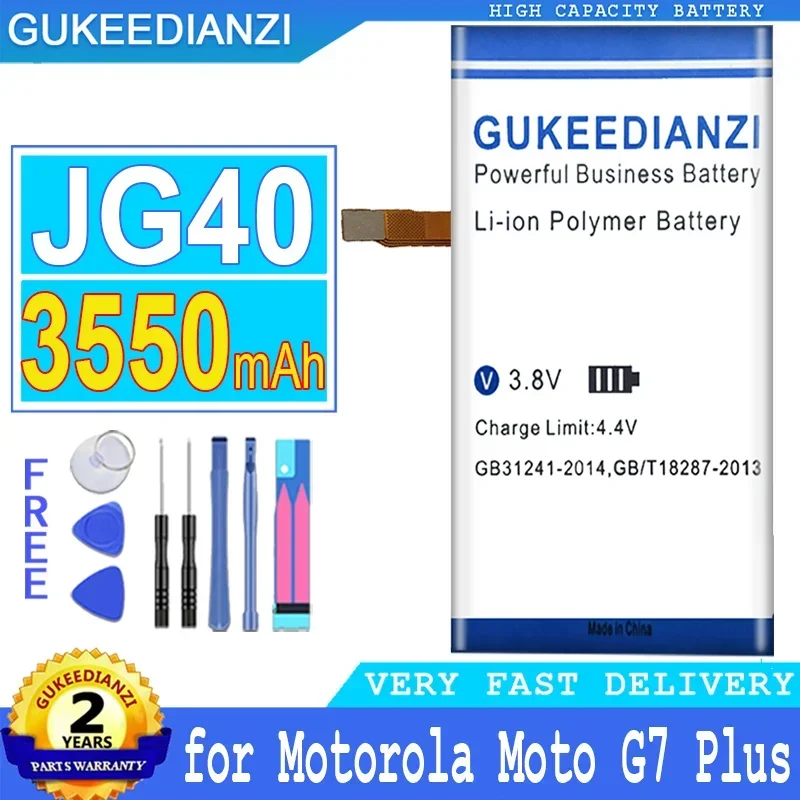 JG40 3550mAh Mobile Phone Batteries For Motorola Moto G7 Plus G7Plus Global XT1965-3 XT1965-2 XT1965 XT1965-6 Portable Battery
JG40 3550mAh Mobile Phone Batteries For Motorola Moto G7 Plus G7Plus Global XT1965-3 XT1965-2 XT1965 XT1965-6 Portable Battery