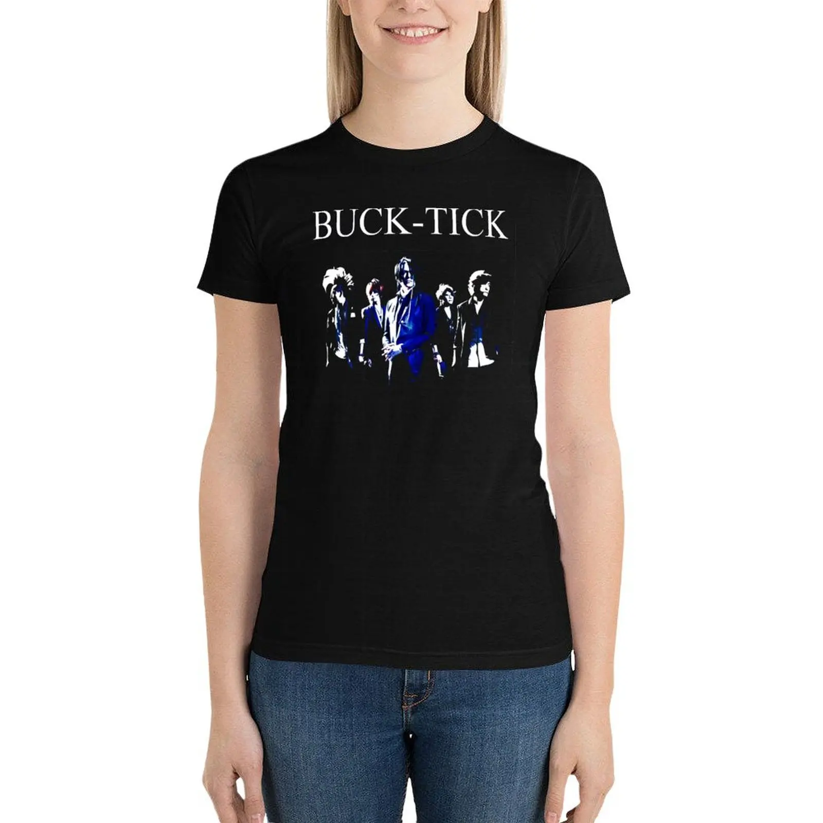 BUCK-TICK T-Shirt cute clothes tees hippie clothes animal print shirt for girls cotton t shirts Women
BUCK-TICK T-Shirt cute clothes tees hippie clothes animal print shirt for girls cotton t shirts Women