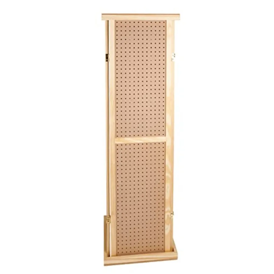 5'H Rotating Pegboard Display Tower with Base and Top - Four-Sided Jewelry
5'H Rotating Pegboard Display Tower with Base and Top - Four-Sided Jewelry