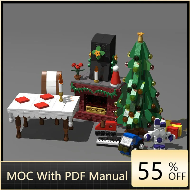 662 Parts Christmas Evening Model Building Blocks Bricks Set DIY Creative Assembly Educational Toy For Kid Adults Birthday Gifts
662 Parts Christmas Evening Model Building Blocks Bricks Set DIY Creative Assembly Educational Toy For Kid Adults Birthday Gifts