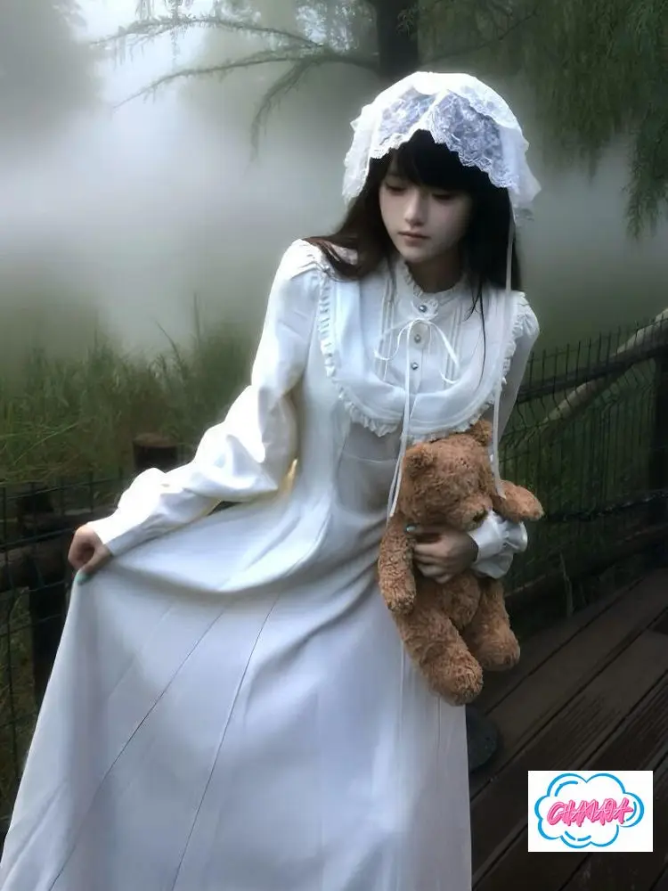 Japanese Y2k Subculture Retro Gothic Autumn Clothing New Strap Doll Collar Long Sleeve Dress Lantern Sleeve Long Lolita Dress
Japanese Y2k Subculture Retro Gothic Autumn Clothing New Strap Doll Collar Long Sleeve Dress Lantern Sleeve Long Lolita Dress