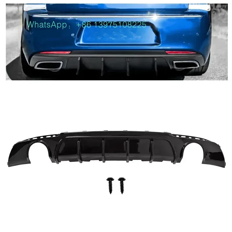 Rear Bumper Diffuser Valance Gloss Black Fits 300 2015-2023
Rear Bumper Diffuser Valance Gloss Black Fits 300 2015-2023