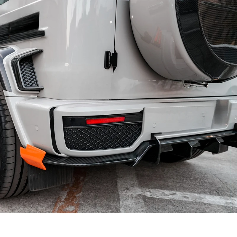 High Quality Dry Carbon Fiber Rear Diffuser for G Class W464 G63 Rear Lip Bumper
High Quality Dry Carbon Fiber Rear Diffuser for G Class W464 G63 Rear Lip Bumper