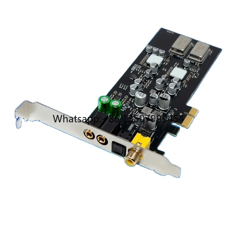 SE-CM108AH-HiFi PCI Express 7.1 Channel Internal Fiber Optic Coaxial Digital Audio Professional HiFi Sound Card
SE-CM108AH-HiFi PCI Express 7.1 Channel Internal Fiber Optic Coaxial Digital Audio Professional HiFi Sound Card