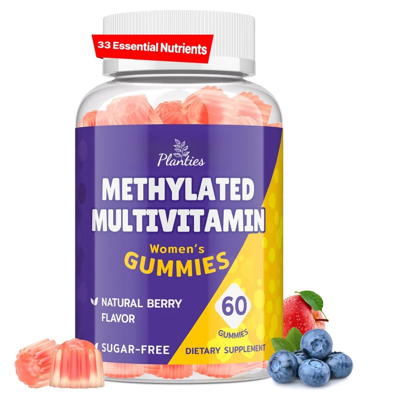 Метилированный мультивитамин -60 капсул Pure Methyl B12, добавка для поддержки фонированной кислоты 
Метилированный мультивитамин -60 капсул Pure Methyl B12, добавка для поддержки фонированной кислоты
