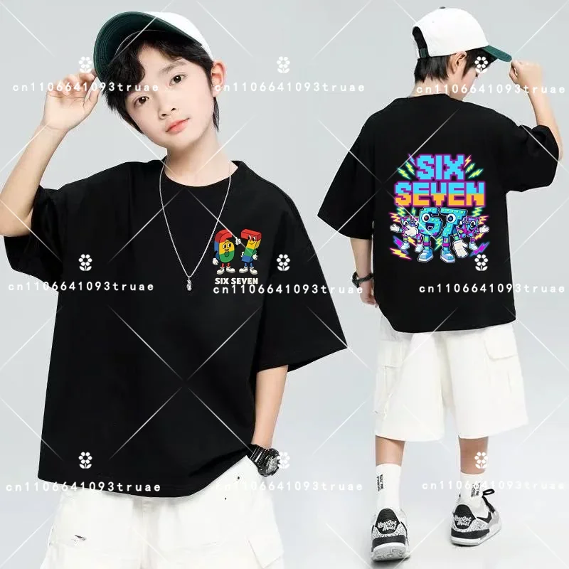 67 Six Seven for Childrens Steal A BrainRot Shirt Funny Gamer Meme for Boys T-Shirt Italian Brainrot Kids Gaming Y2k Saying Tees
67 Six Seven for Childrens Steal A BrainRot Shirt Funny Gamer Meme for Boys T-Shirt Italian Brainrot Kids Gaming Y2k Saying Tees