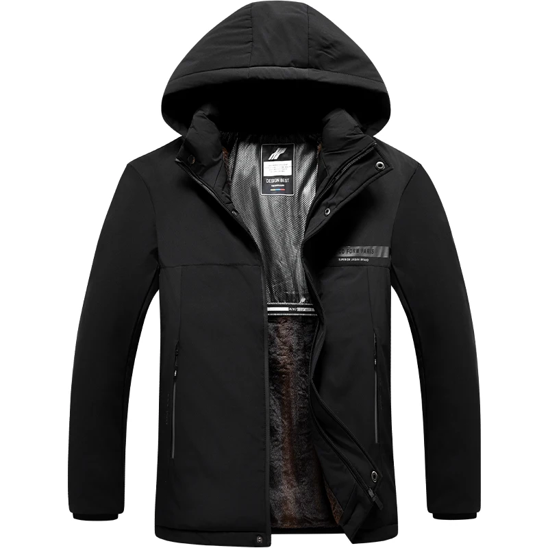 New Casual Relaxed Comfortable Waterproof Coat Business Parkas Male Fleece Lining Jacket Winter New Fashion Trend Thick Parkas
New Casual Relaxed Comfortable Waterproof Coat Business Parkas Male Fleece Lining Jacket Winter New Fashion Trend Thick Parkas