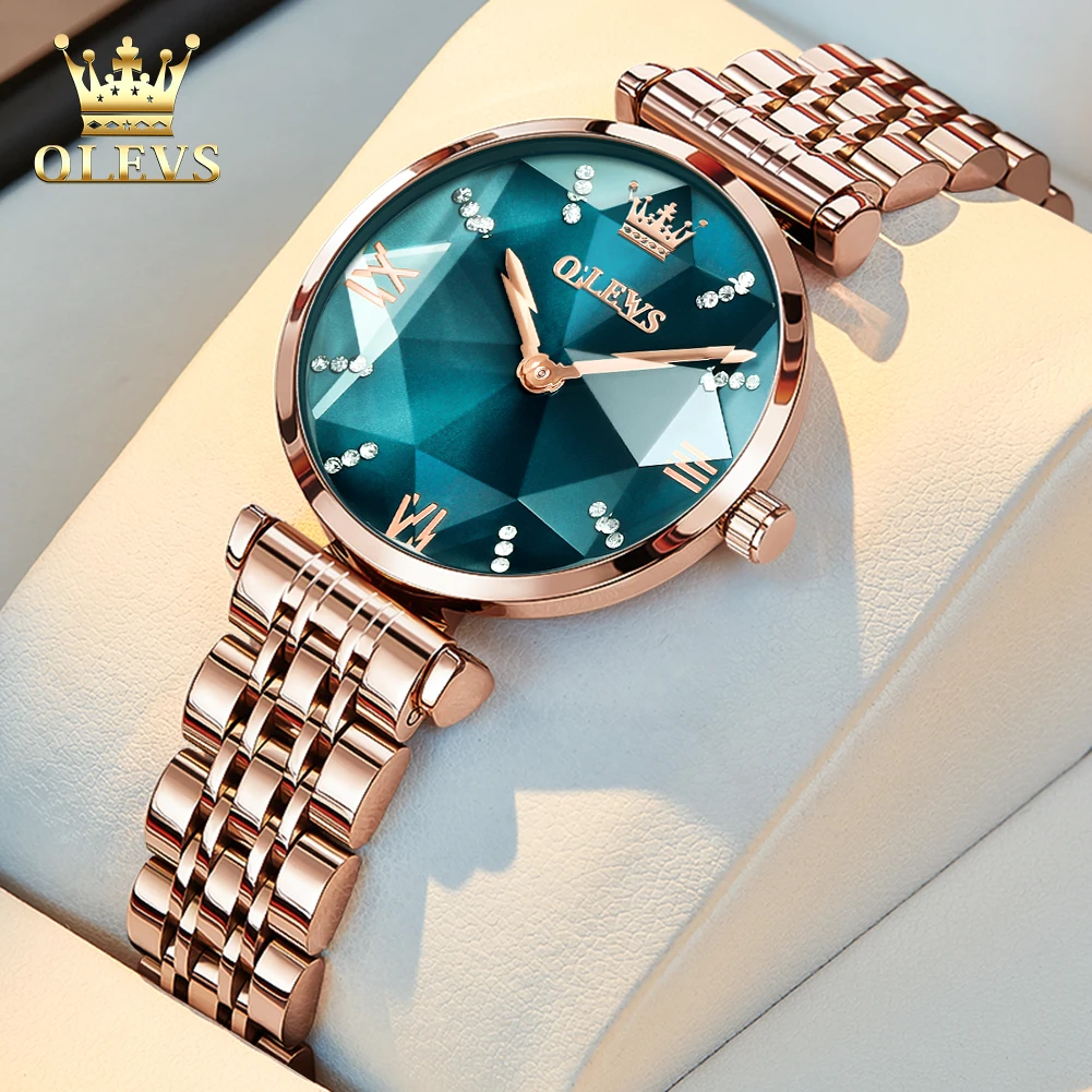 OLEVS 6642 Women Watch Fashion Original Elegant Stainless Steel Rose Gold Diamond Waterproof Watch Brand Luxury Women Watch
OLEVS 6642 Women Watch Fashion Original Elegant Stainless Steel Rose Gold Diamond Waterproof Watch Brand Luxury Women Watch