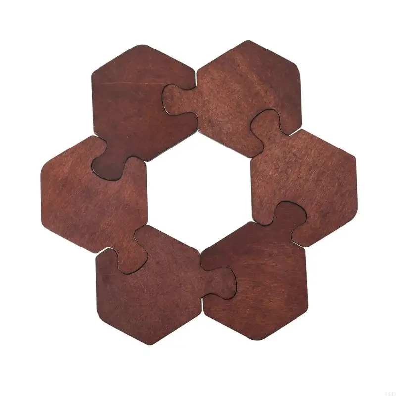 E8BD 6PCS Drink Coasters for Heat Insulation and Decoration Jigsaws Cup Mats Heat Resistant Table Protections Pads
E8BD 6PCS Drink Coasters for Heat Insulation and Decoration Jigsaws Cup Mats Heat Resistant Table Protections Pads