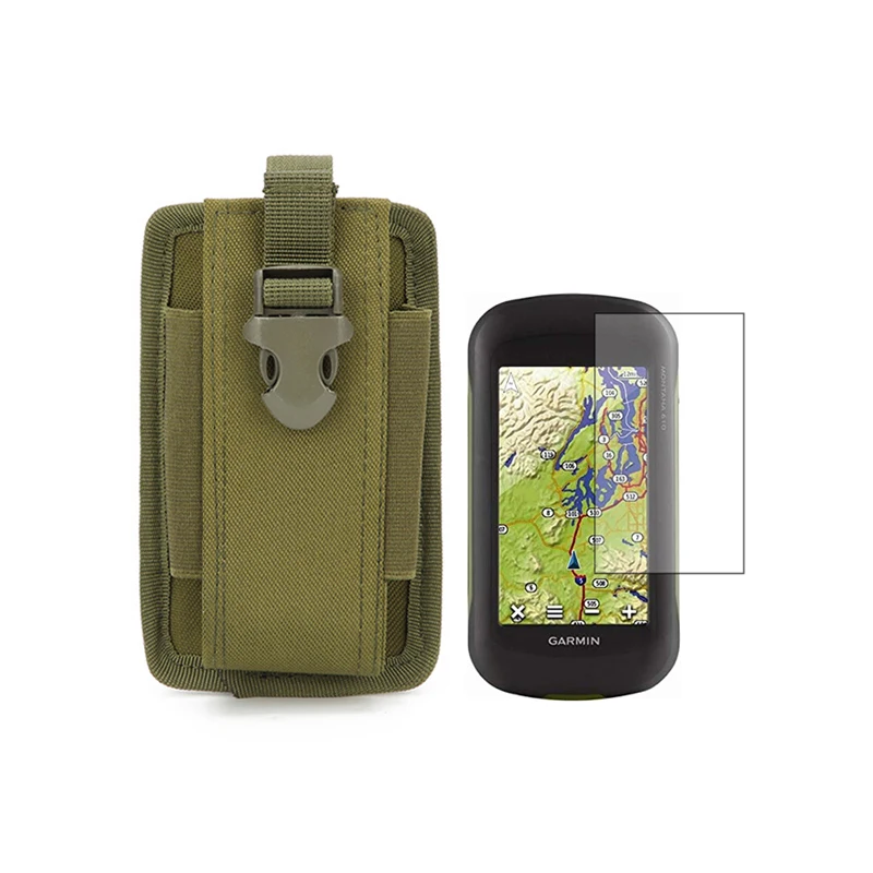 Military Tactical Molle Pouch Bag Case + Shield Film Screen Protector for Garmin Montana 610 610T 680 680T 650 650T 600 600T
Military Tactical Molle Pouch Bag Case + Shield Film Screen Protector for Garmin Montana 610 610T 680 680T 650 650T 600 600T