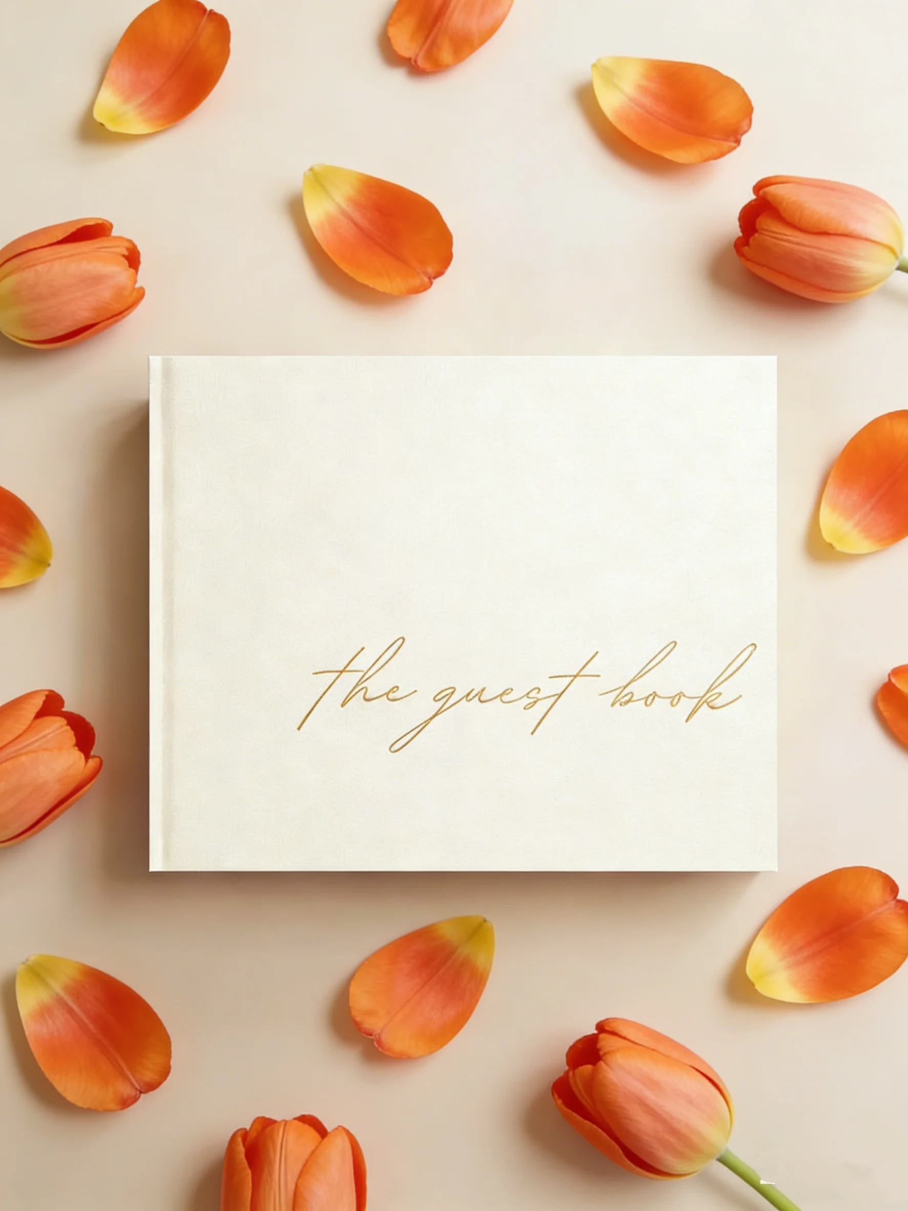 Elegant Ivory Linen Hardcover Wedding Guest Book | Perfect Keepsake for Sign-Ins & Polaroids | Ideal for Wedding Reception
Elegant Ivory Linen Hardcover Wedding Guest Book | Perfect Keepsake for Sign-Ins & Polaroids | Ideal for Wedding Reception
