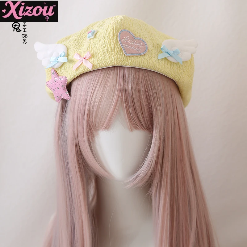 Оригинальный дизайн, японский кремовый допамин, белый берет, субкультура Y2k, сладкий темперамент, весна и осень, милая шляпа газетчика, детская шляпа
Оригинальный дизайн, японский кремовый допамин, белый берет, субкультура Y2k, сладкий темперамент, весна и осень, милая шляпа газетчика, детская шляпа