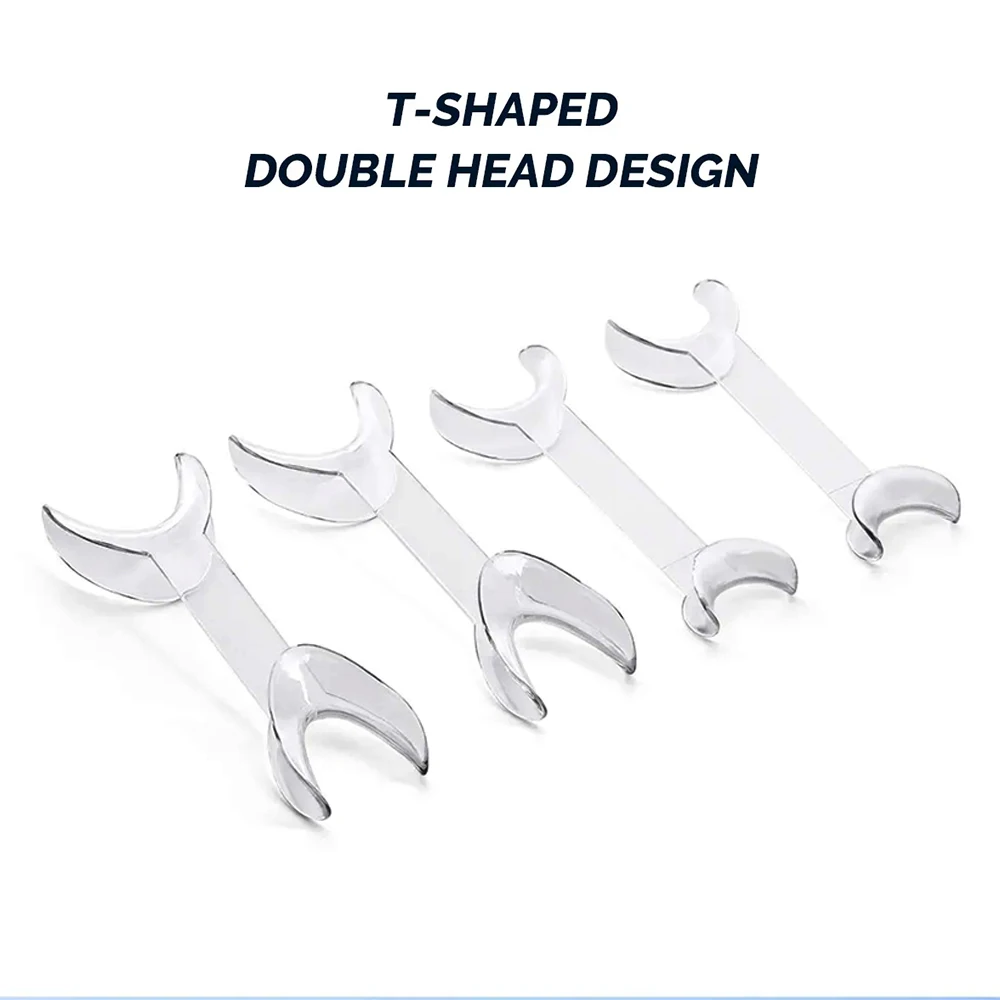 4 Pcs T-Shape Dental Intraoral Cheek Retractors Opener Mouth Opener Double Head T-Shape Dental Orthodontic Tool Retractor
4 Pcs T-Shape Dental Intraoral Cheek Retractors Opener Mouth Opener Double Head T-Shape Dental Orthodontic Tool Retractor