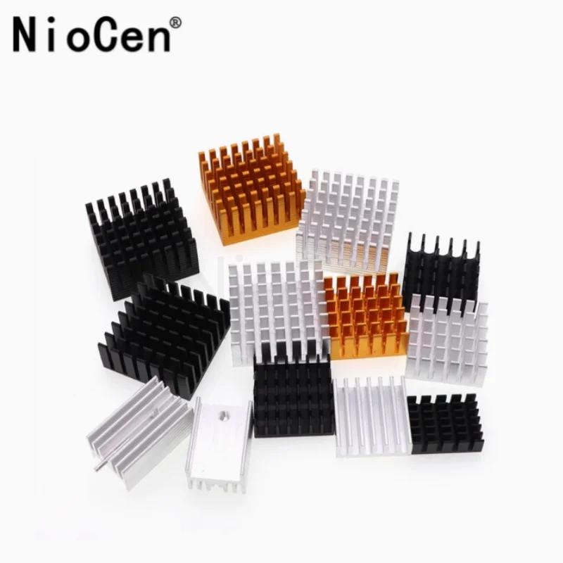 (2pcs)Heat sink routing CPU heat sink/electronic heat sink block 28x28x15 19x14x6MM pure aluminum transistor
(2pcs)Heat sink routing CPU heat sink/electronic heat sink block 28x28x15 19x14x6MM pure aluminum transistor
