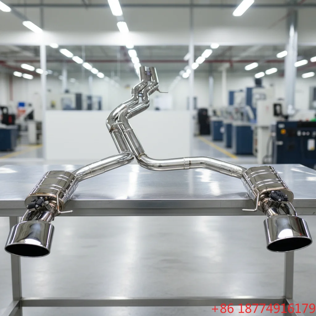 MM Factory Customized OEM SS304 High Quality for RS6 RS7 C7/C8 4.0TT Stainless Steel Muffler Valvetronic Catback Exhaus
MM Factory Customized OEM SS304 High Quality for RS6 RS7 C7/C8 4.0TT Stainless Steel Muffler Valvetronic Catback Exhaus