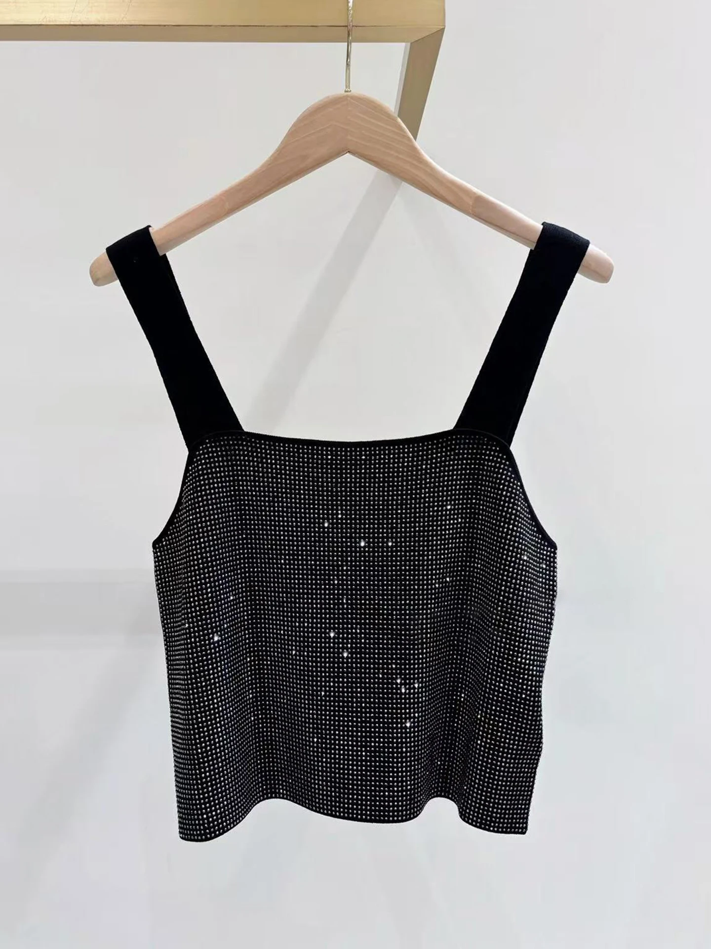 M Home Nan You High End Women's ort Casual Diamond Embellied Tank Top Versatile Summer Autumn Faion Commute Sle
M Home Nan You High End Women's ort Casual Diamond Embellied Tank Top Versatile Summer Autumn Faion Commute Sle