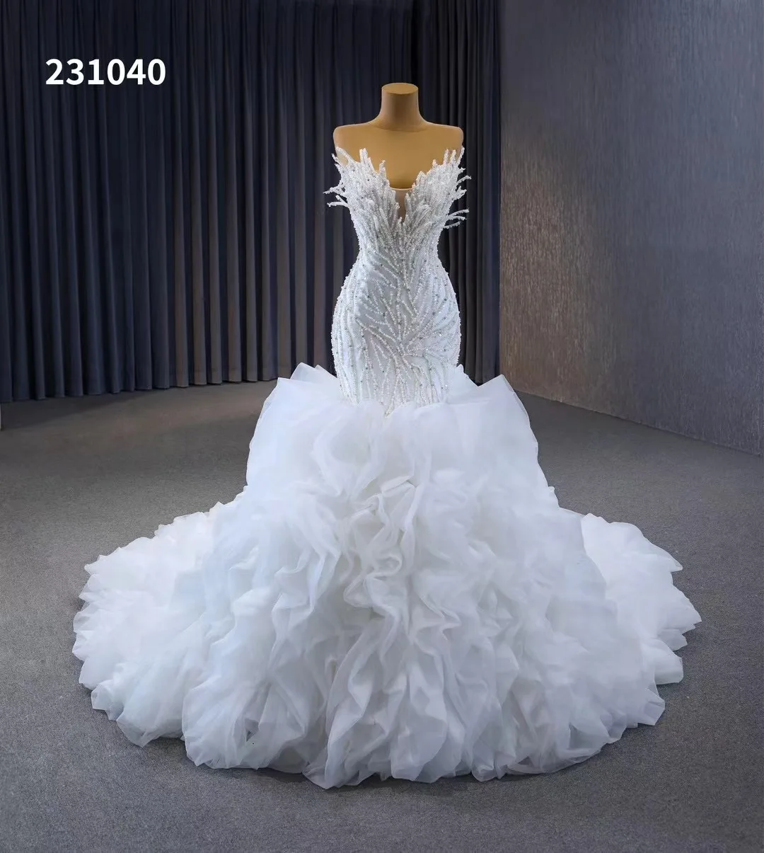 Kisswhite RSM Collection customized 231040 Mermaid Long Puffy skirt ctystals Pearls Wedding Dresses
Kisswhite RSM Collection customized 231040 Mermaid Long Puffy skirt ctystals Pearls Wedding Dresses
