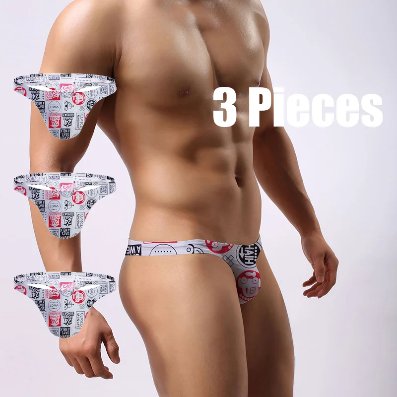 3pcs-Men's Ice Silk Sexy U-Pouch Thong - Low-Waist, Breathable, Lightweight, Freedom.
3pcs-Men's Ice Silk Sexy U-Pouch Thong - Low-Waist, Breathable, Lightweight, Freedom.