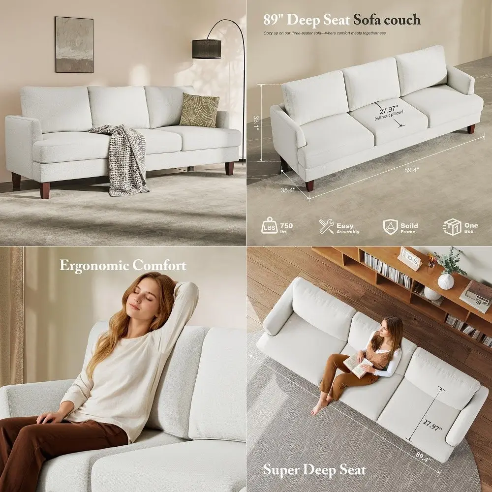Convertible Sectional Sofa, Small L Shaped 3 Seat Couch with Storage Chaise and Side Pocket, Modern Linen Fabric Reversible Sof
Convertible Sectional Sofa, Small L Shaped 3 Seat Couch with Storage Chaise and Side Pocket, Modern Linen Fabric Reversible Sof