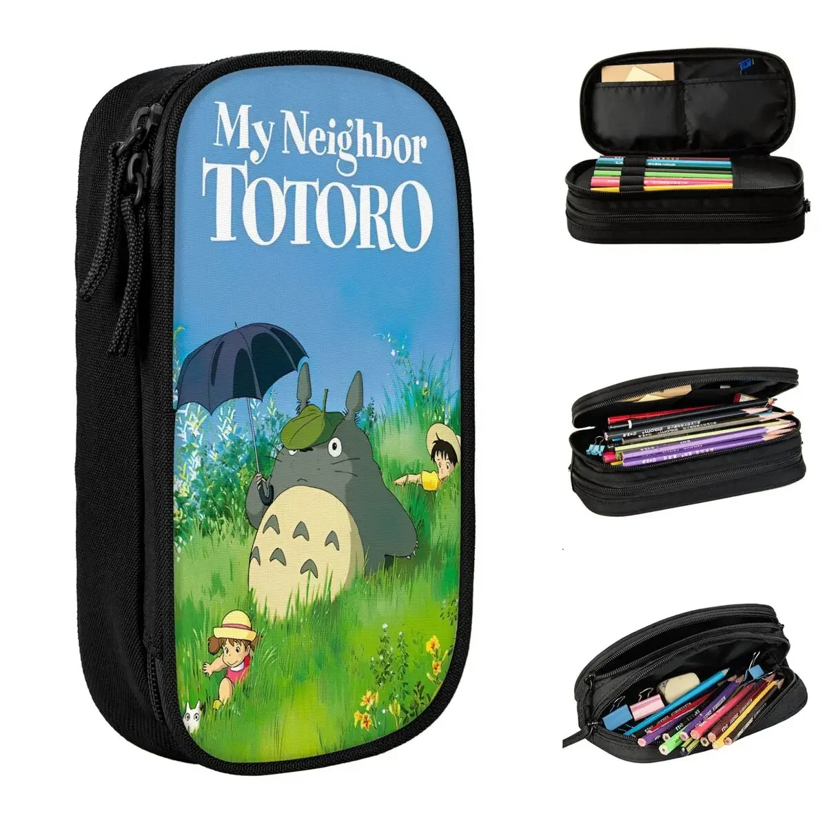 Cartoon T-TotoroS Pencil Cases Anime Pen Holder Bags Student Big Capacity Office Zipper Pencilcases
Cartoon T-TotoroS Pencil Cases Anime Pen Holder Bags Student Big Capacity Office Zipper Pencilcases
