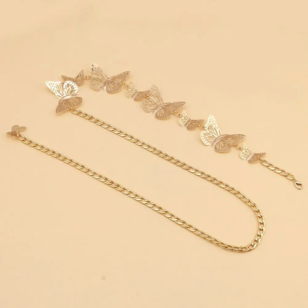 Sweater Accessories Beach For Women Hip Hop Sexy Belly Chain Belly Belt Fashion Jewelry Butterfly Waist Chain Body Necklace
Sweater Accessories Beach For Women Hip Hop Sexy Belly Chain Belly Belt Fashion Jewelry Butterfly Waist Chain Body Necklace
